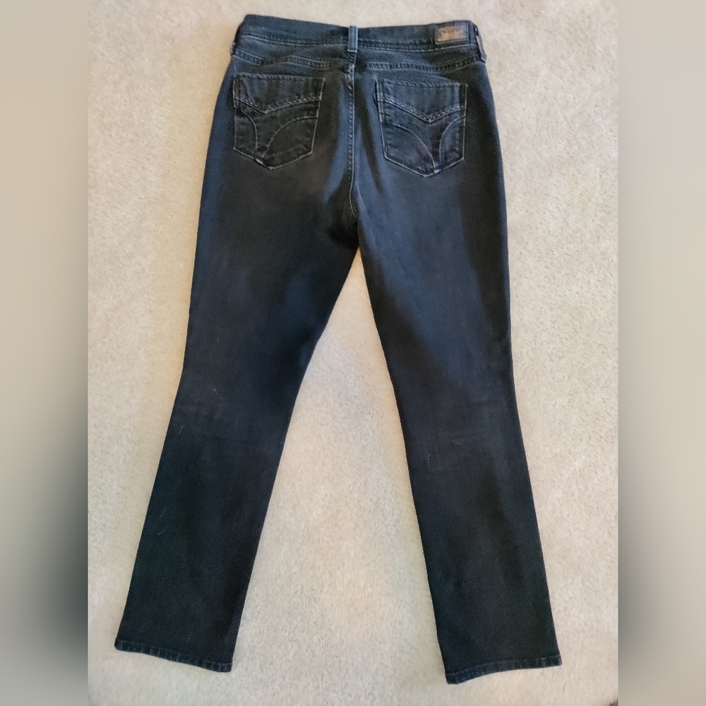 Levis 505 Straight Leg  Black Jeans Women's Size 4M